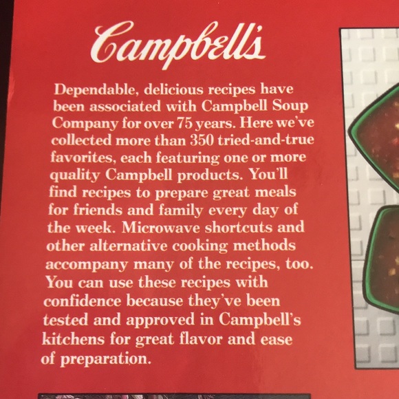Campbell’s Recipes Cookbook - Picture 3 of 9